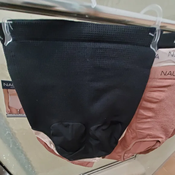 NWT Nautica Intimates 3PK Seamless Hi-WaistShapingBriefs; Sizes S, M, & L. $37
